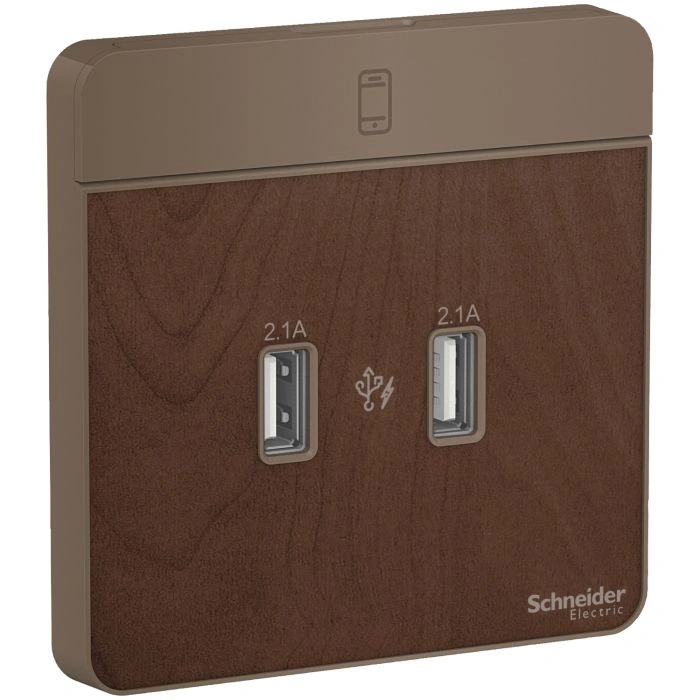 Công tắc và ổ cắm Schneider E8332USB_WD_G19