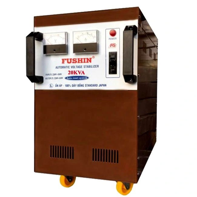 Ổn áp Fushin Chứng từ: Hóa đơn VAT Dịch vụ kèm theo: FS1.III-20K