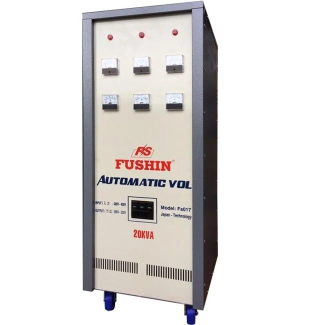Ổn áp Fushin Chứng từ: Hóa đơn VAT Dịch vụ kèm theo: FS3.II-20KVA