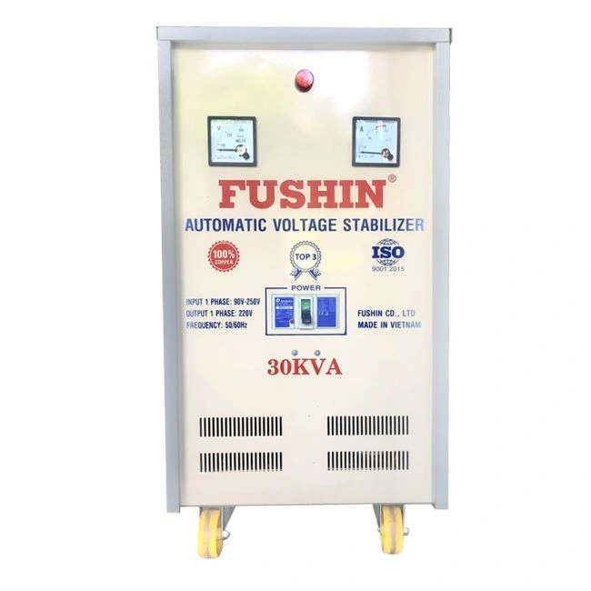Ổn áp Fushin Chứng từ: Hóa đơn VAT Dịch vụ kèm theo: FS3.II-30KVA