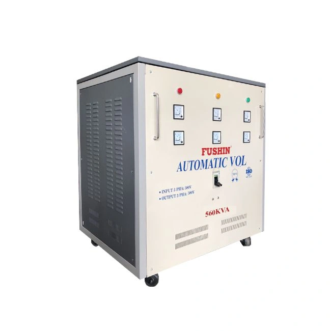 Ổn áp Fushin Chứng từ: Hóa đơn VAT Dịch vụ kèm theo: FS3.III-560KVA