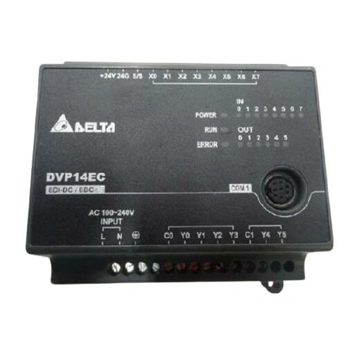 PLC Delta DVP14EC00T3 (8 in / 6 out Transistor)