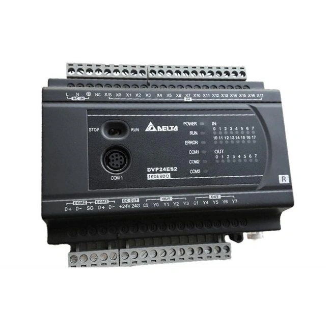 PLC Delta DVP24ES200R (16 in / 8 out Relay)