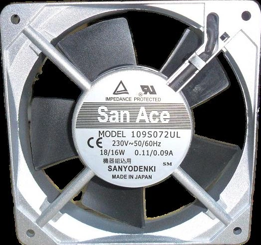 Quạt hút tủ điện Sanyo Denki 109S072UL