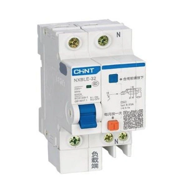 RCBO Chint NXBLE-32 10A 1P+N 30mA 6kA
