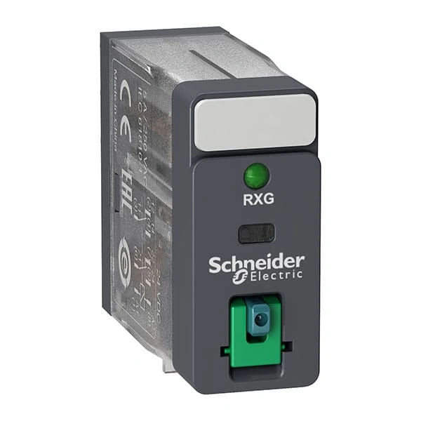 Rơ le trung gian Schneider RXG22BD 24VDC (8 chân dẹp nhỏ)