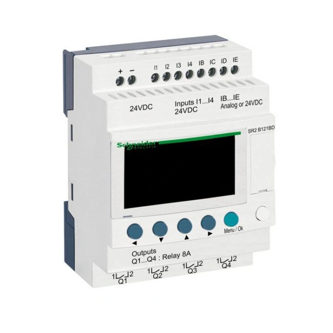 PLC Schneider SR2B121BD 24V (8 in/4 out Relay)