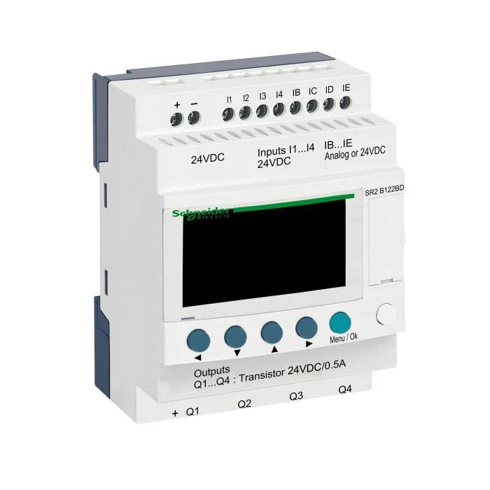 PLC Schneider SR2B122BD 24V (8 in/4 out Relay)