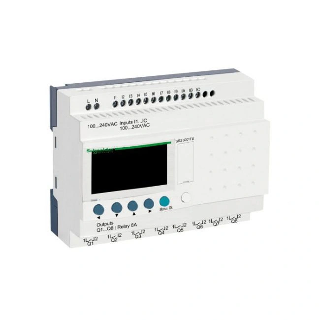 PLC Schneider SR2B201FU 110-220V (12 in/8 out Relay)