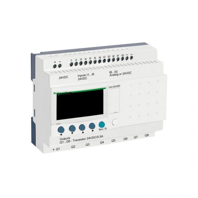 PLC Schneider SR2B202BD 24V (12 in/8 out Relay)