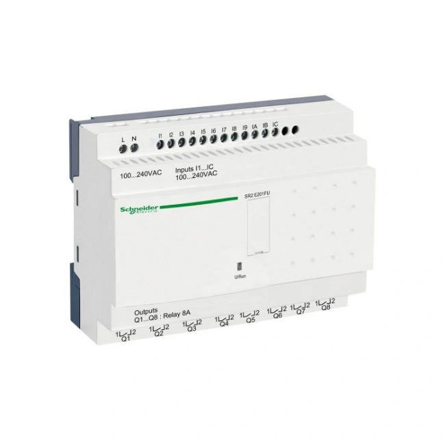 PLC Schneider SR2E201FU 110-220V (12 in/8 out Relay)