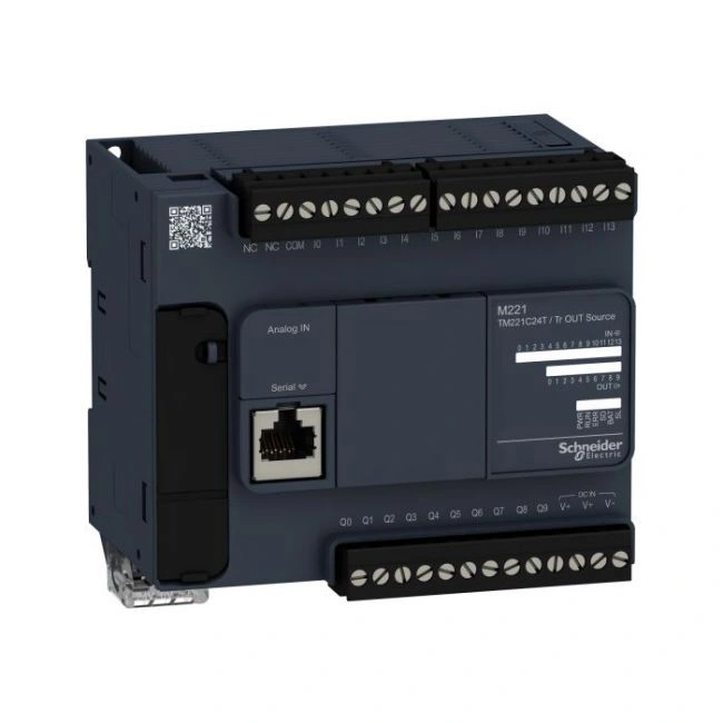 PLC Schneider TM221C24T 24V (14 in/10 out Transistor)