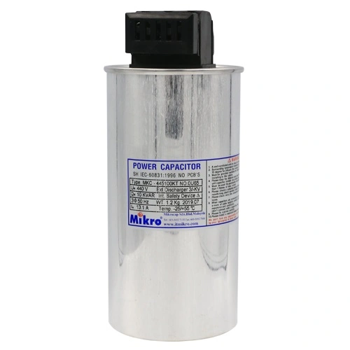 Tụ bù Mikro MKC-255025KS 2.5kVAr 1 Pha 220V (tụ khô)