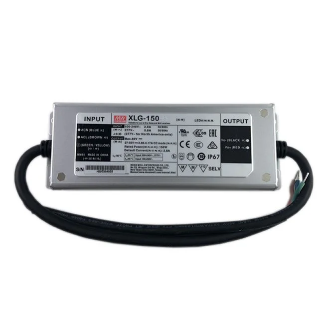 Bộ nguồn LED Meanwell XLG-150-H-A (150W 27-56V 2680-4170mA)
