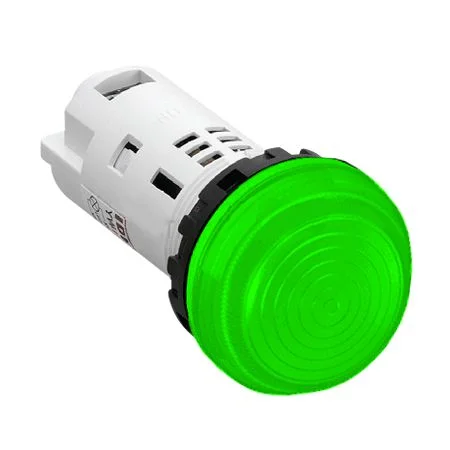 Đèn báo IDEC YW1P-2UQ4G 24V 22mm (xanh lá cây)