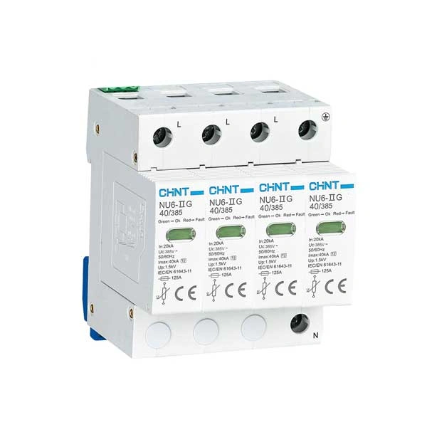 CB chống sét Chint NU6-IIG 40kA 3P+N