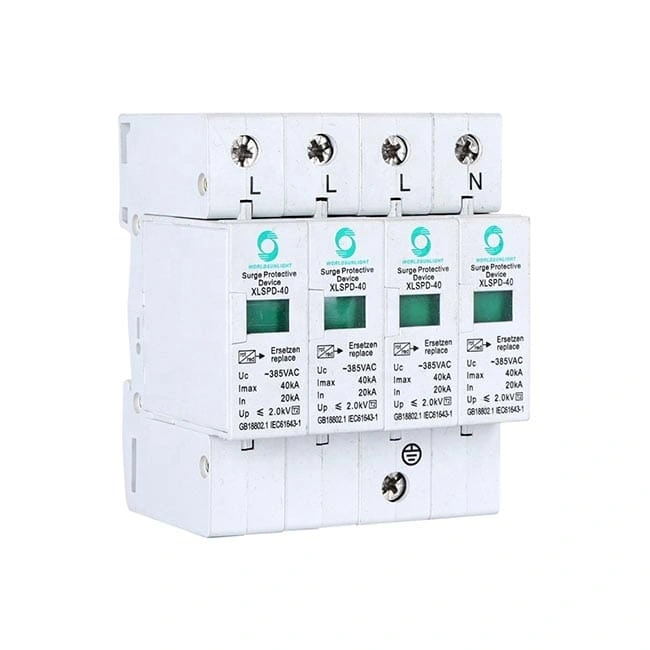 CB chống sét WorldSunlight XLSPD-40 3P+N