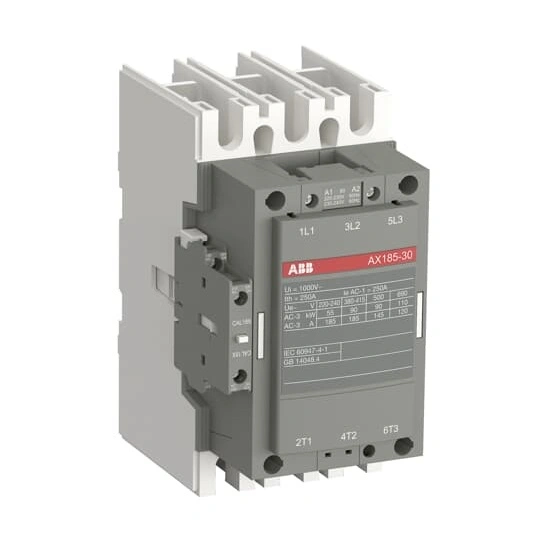 1SFL491074R8011 – Contactor ABB AX185-30-11-80 185A 90kW 220-230V