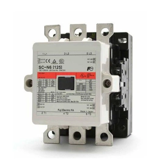 Contactor Fuji SC-N6 110V 125A 60kW 2NO+2NC