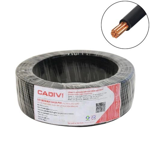 Dây điện Cadivi CV-1.5 (Đen) -- 56017406