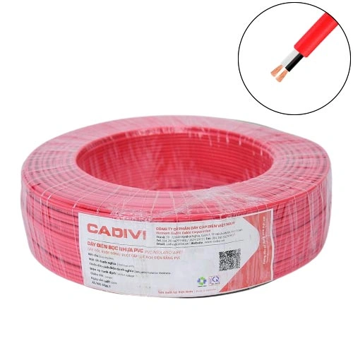 Dây điện Cadivi VCmo/LF-2x0.75 (Đỏ) -- 56017374