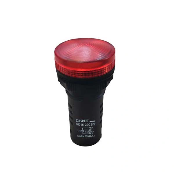 Đèn báo nguồn Chint ND16-22C/2 220V (đỏ)