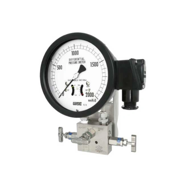 Đồng hồ đo áp suất Wise Wise P640