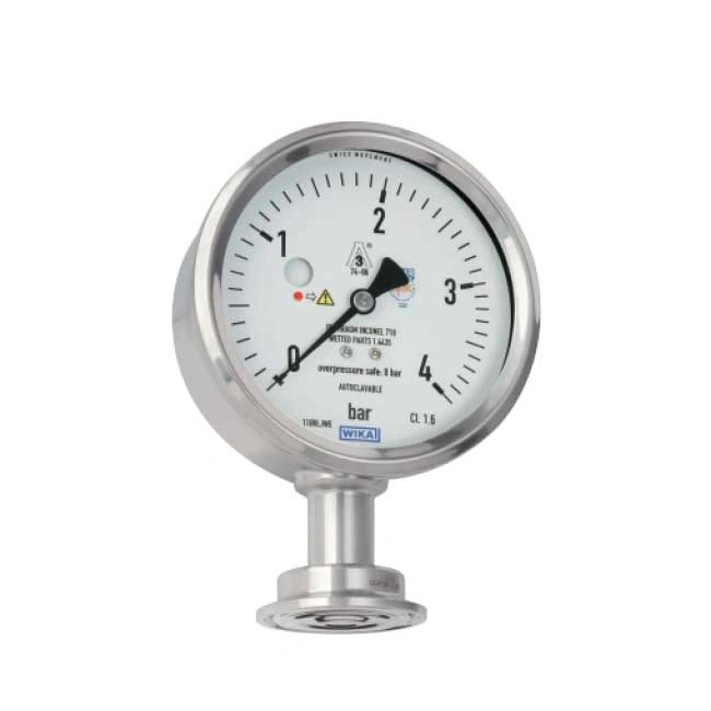 Đồng hồ đo áp suất Wika Wika PG43SA-D