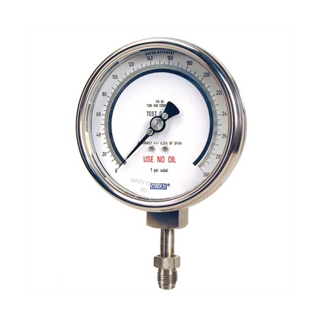 Đồng hồ đo áp suất Wika Wika 332.54-UHP
