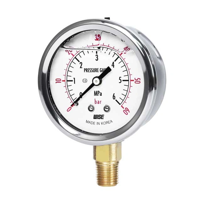 Đồng hồ đo áp suất Wise Wise P254