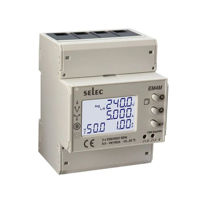 Đồng hồ đo Selec EM4M-3P-C-100A
