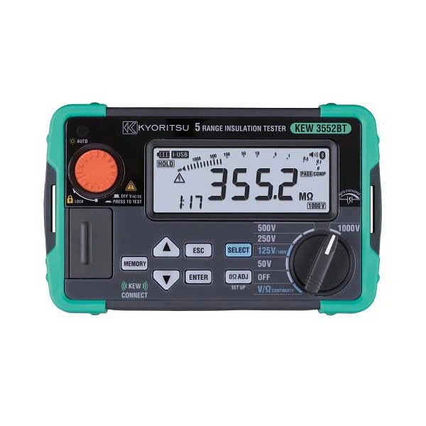 Đồng hồ đo điện trở Kyoritsu Kyoritsu 3552BT