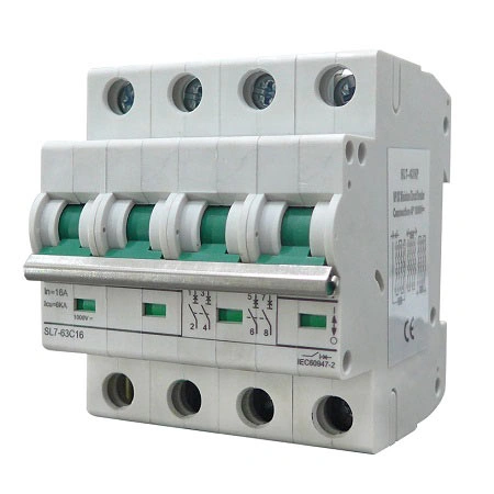 MCB DC Suntree SL7-63C16 16A 1000VDC 4P
