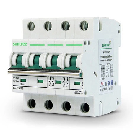 MCB DC Suntree SL7-63C32 32A 1000VDC 4P