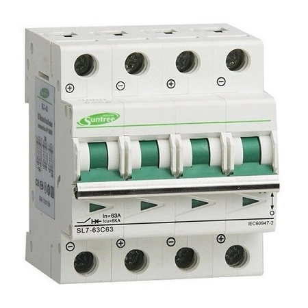 MCB DC Suntree SL7-63C63 63A 1000VDC 4P