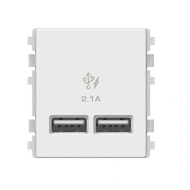 Công tắc và ổ cắm Schneider 8432USB_WE