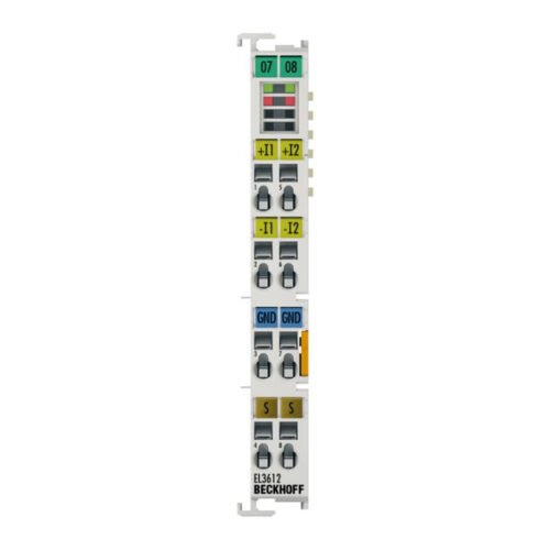 EtherCAT Terminal, 2-channel analog input, current, 0…20 mA, 24 bit, high-precision - Beckhoff