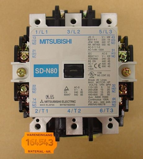 [FR-F740-03250-03610-MAGN-CONT-SD-N80] Công tắc tơ từ Mitsubishi