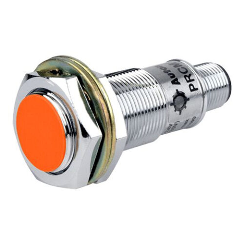 Cảm biến tiệm cận 8mm NO-PNP 12-24VDC 18mm PRCM Autonics