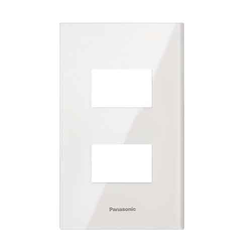 [WEGH6802CW-VN] Mặt cho 2 thiết bị Halumie Acrylic Panasonic