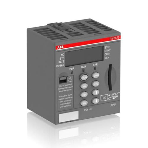 [1SAP151500R0278] Bộ lập trình PLC PM5675-2ETH 160MB ABB