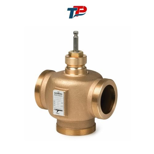 VXG41.3201 – Van 3 cổng ren ngoài DN32 kvs 16 bypass kín DVGW Siemens