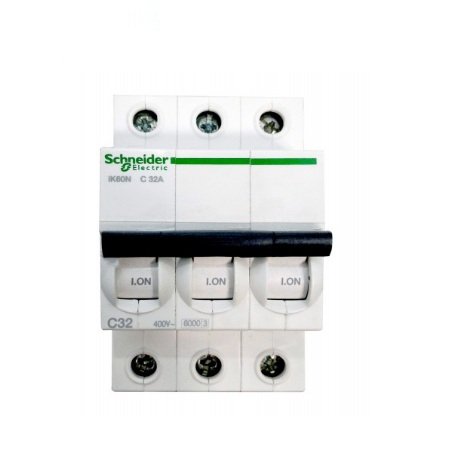 Cầu dao tự động 40A 6kA 3P 50/60 Hz AC Schneider