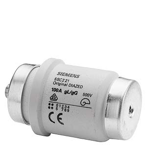 Ruột chì DIAZED DIVH R1 1/4" 100A gG 500V Siemens