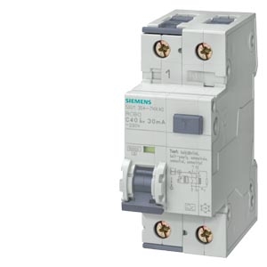 RCBO 1P+N 6A B 10mA 10kA 5SU1154 Siemens