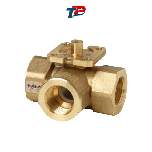 Van bi chuyển hướng 3 cổng DN25 Rp1″ kvs 9 Siemens