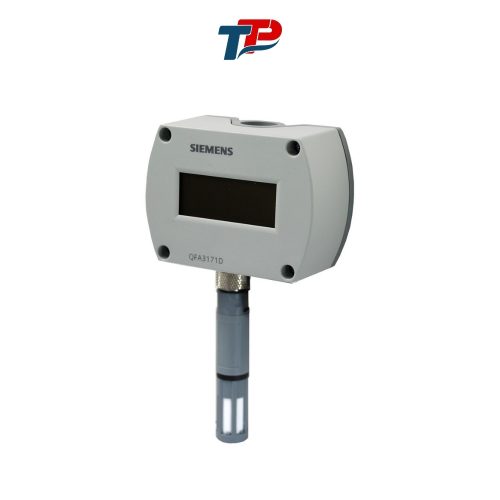 Cảm biến phòng DC 4-20mA IP65 có màn hình Siemens