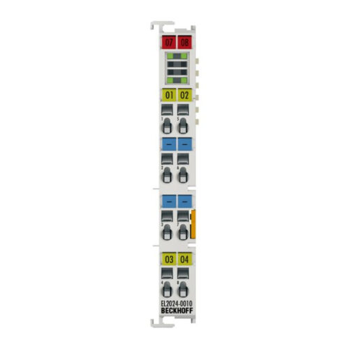 EtherCAT Terminal 4 kênh ngõ ra digital 12 V DC 2 A Beckhoff