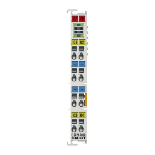 EtherCAT Terminal, 4-channel digital output, 12 V DC, 2 A - Beckhoff