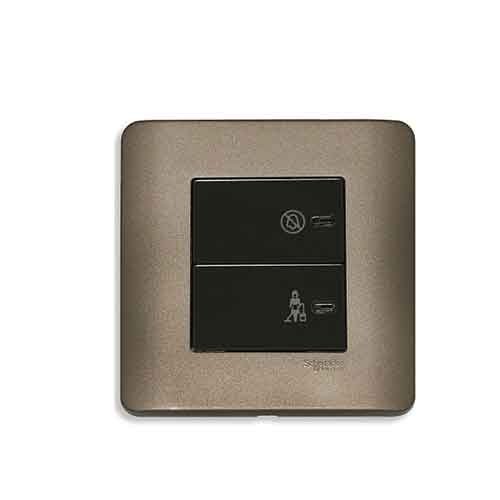 Công tắc 2 chiều Không làm phiền Xin Dọn Phòng E8432DMS_SZ_G19 Schneider